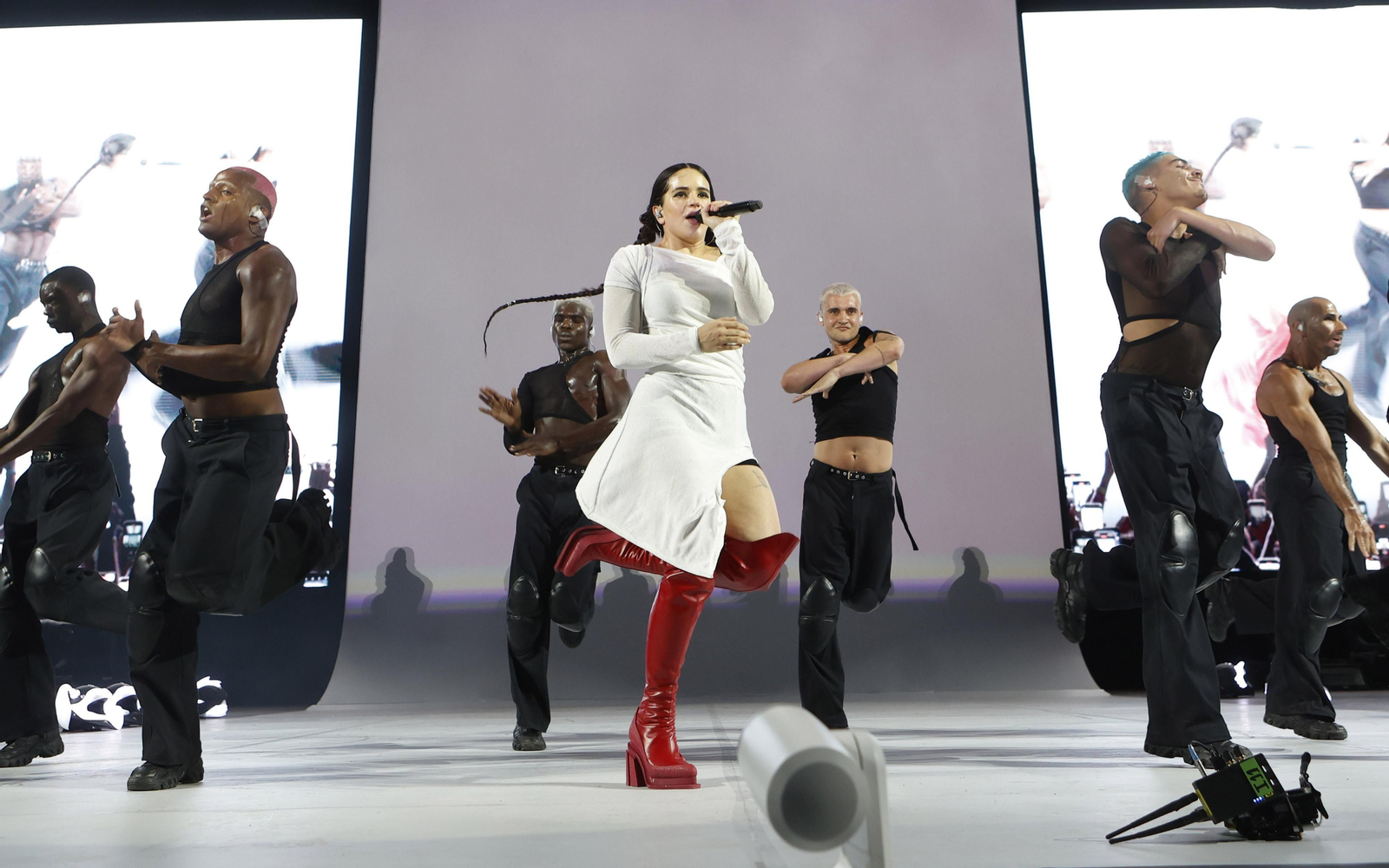 Las Imágenes del concierto de Rosalía