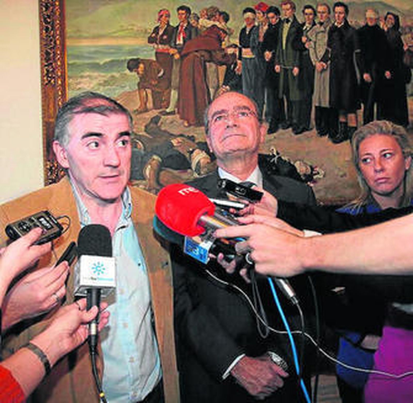 Manuel Marmolejo tras renunciar a su acta de concejal.