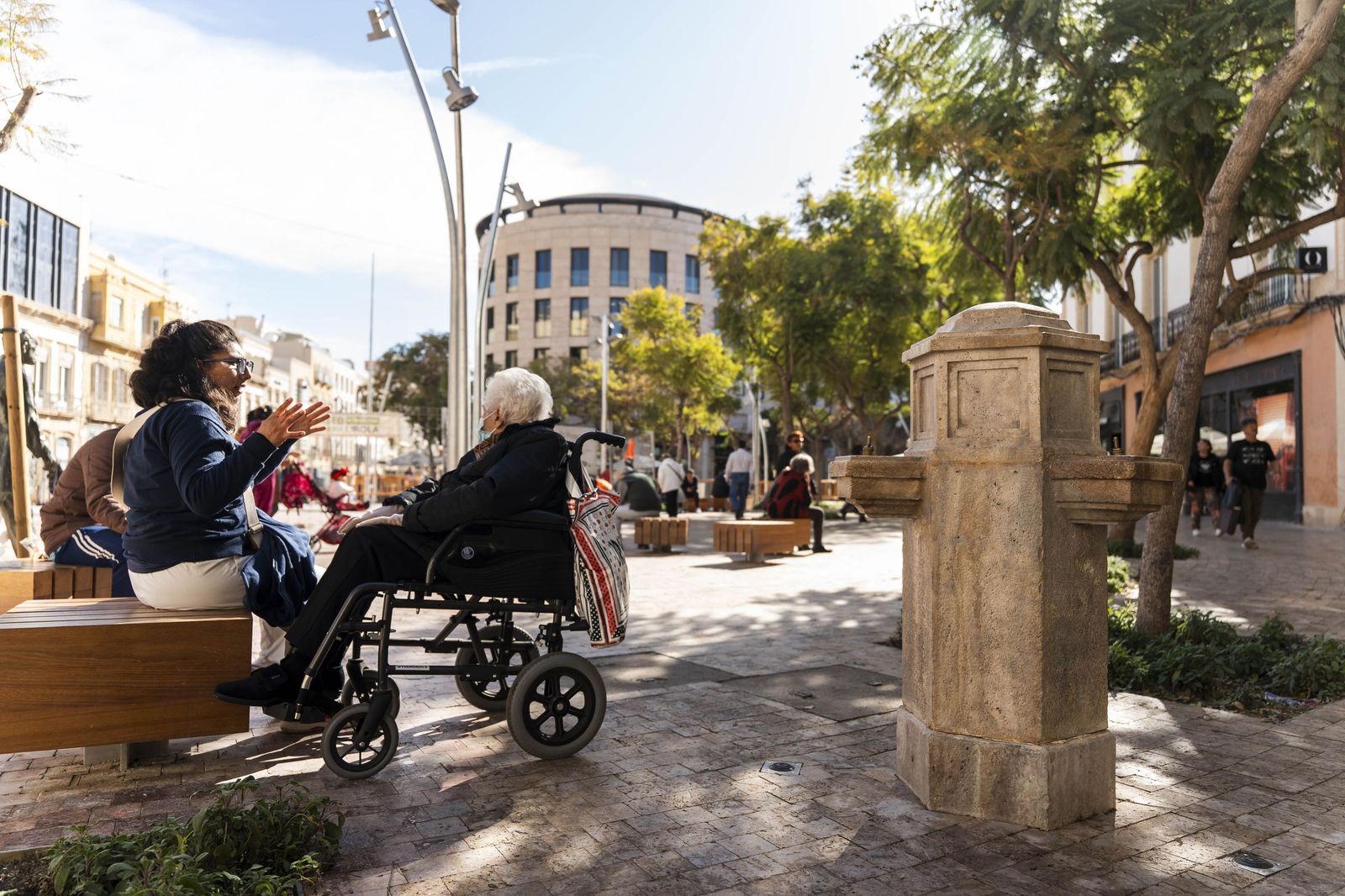 El cañillo de Puerta Purchena, en imágenes