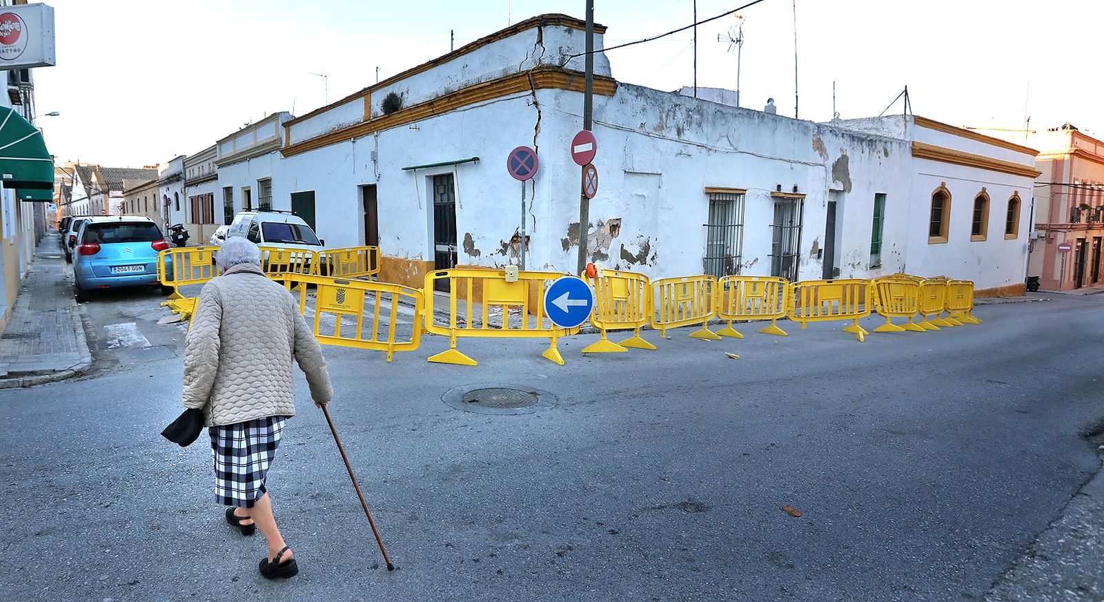 Imagen de la finca, ubicada entre las calles Argüelles y Juana Jugán.