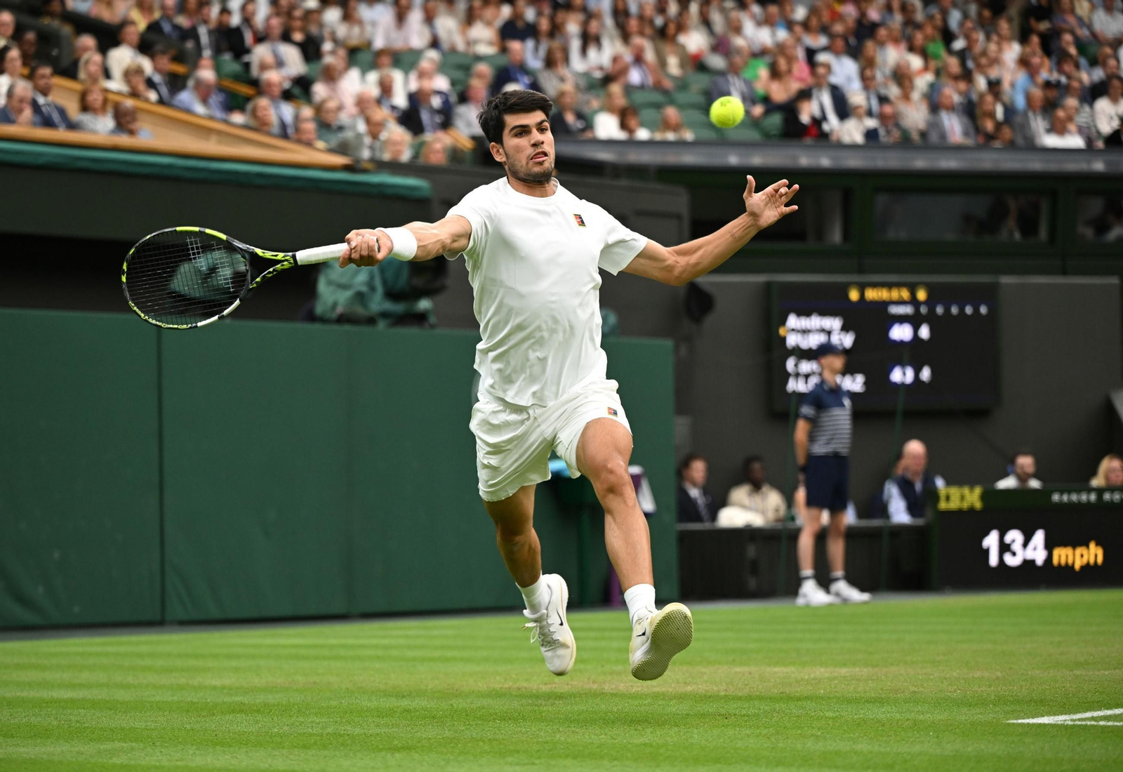 Las fotos del triunfo de Alcaraz en octavos y el resto de la jornada de Wimbledon