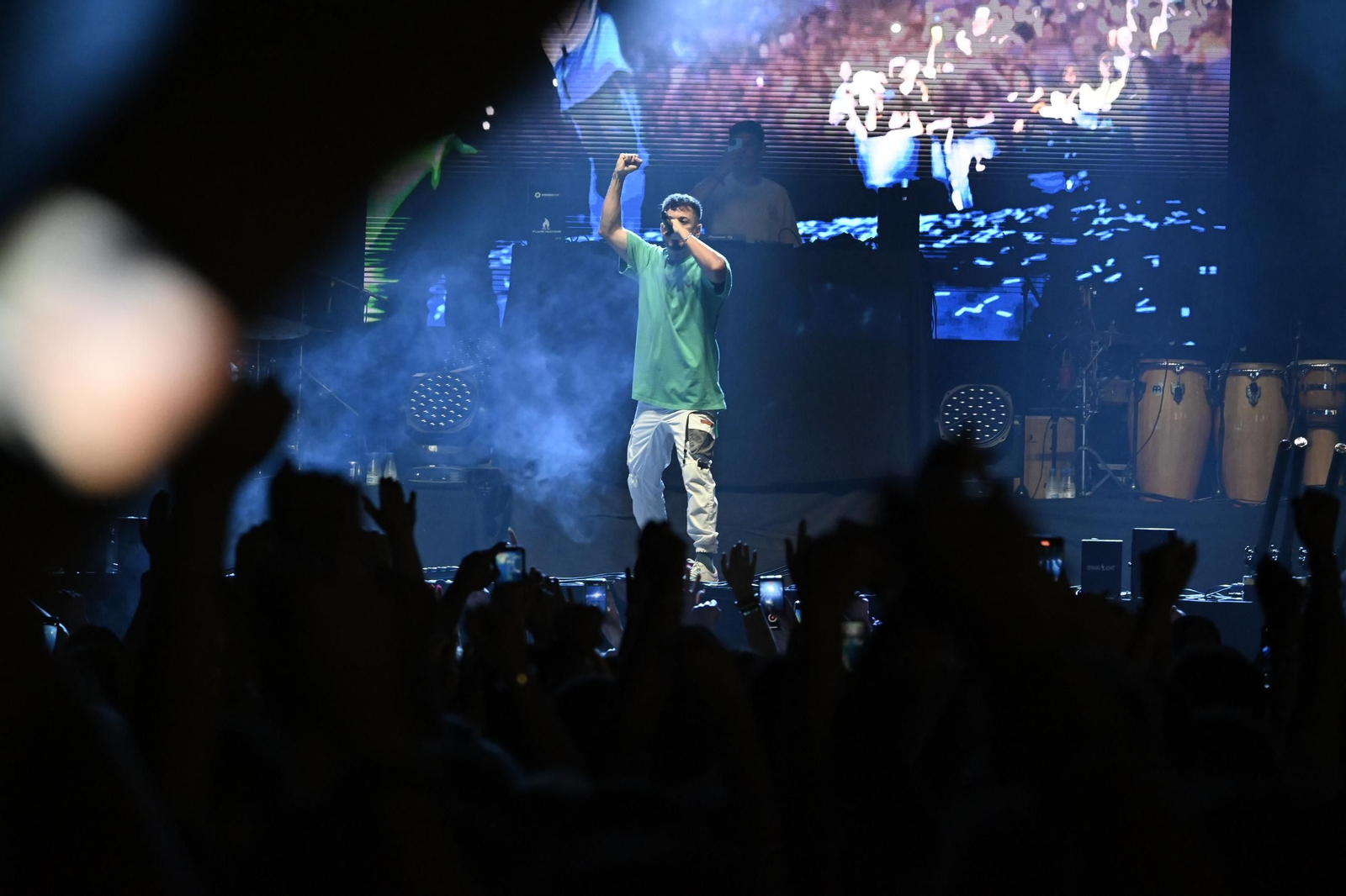 Imágenes del concierto de Sergio Contreras y Raule en las Colombinas