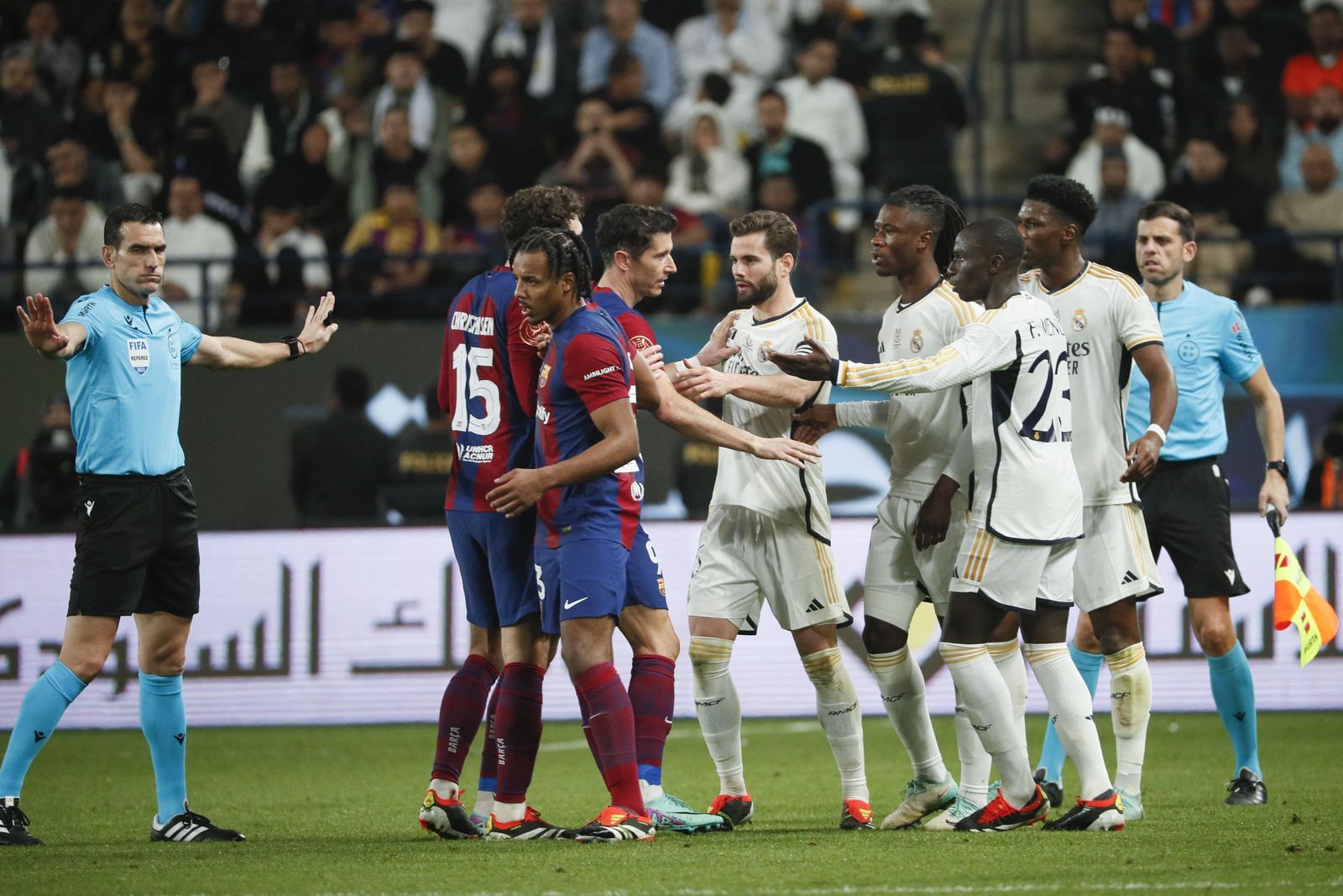 Las fotos del Real Madrid - Barcelona en la final de la Supercopa de España