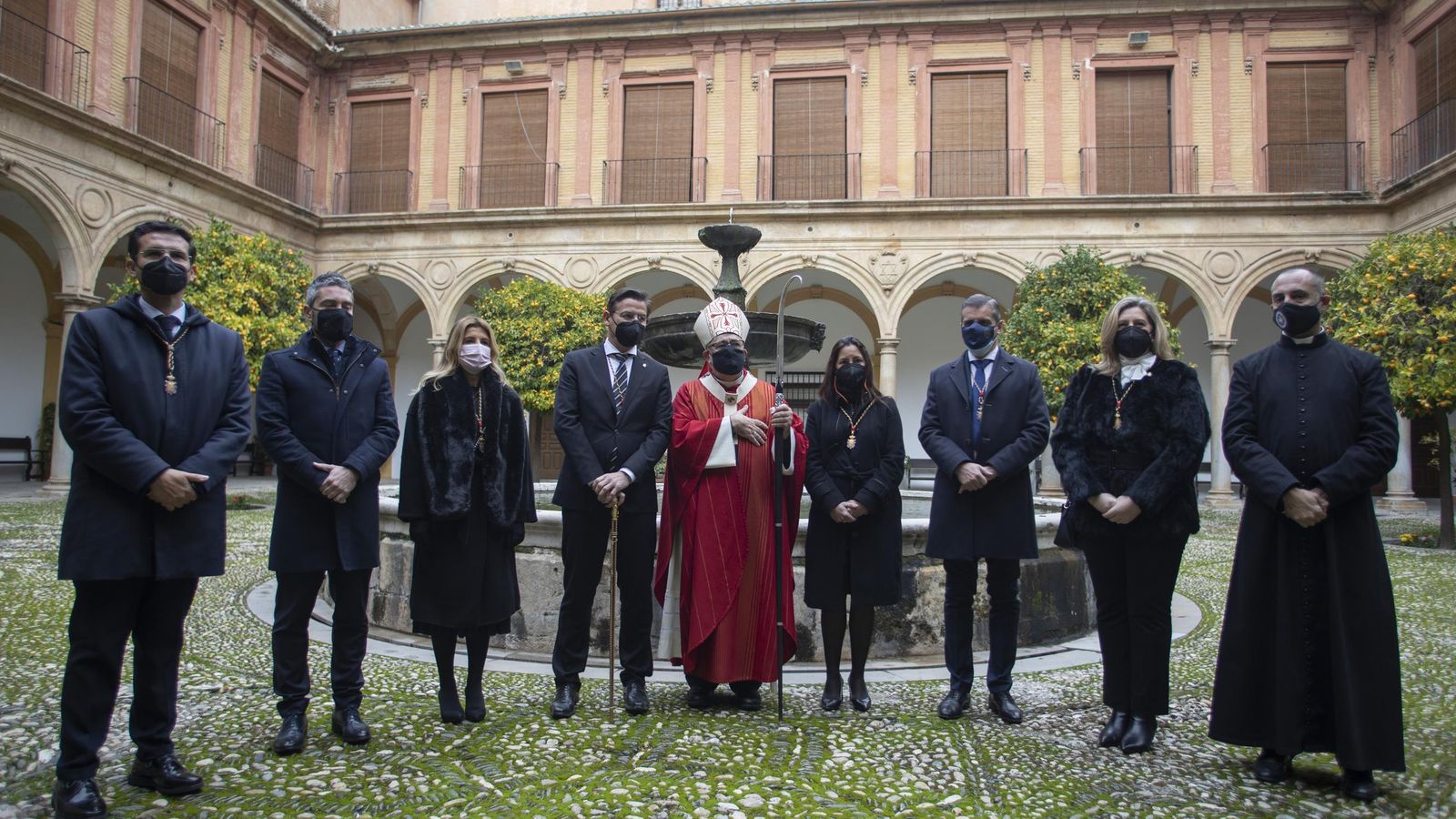 Una imagen antes de la misa