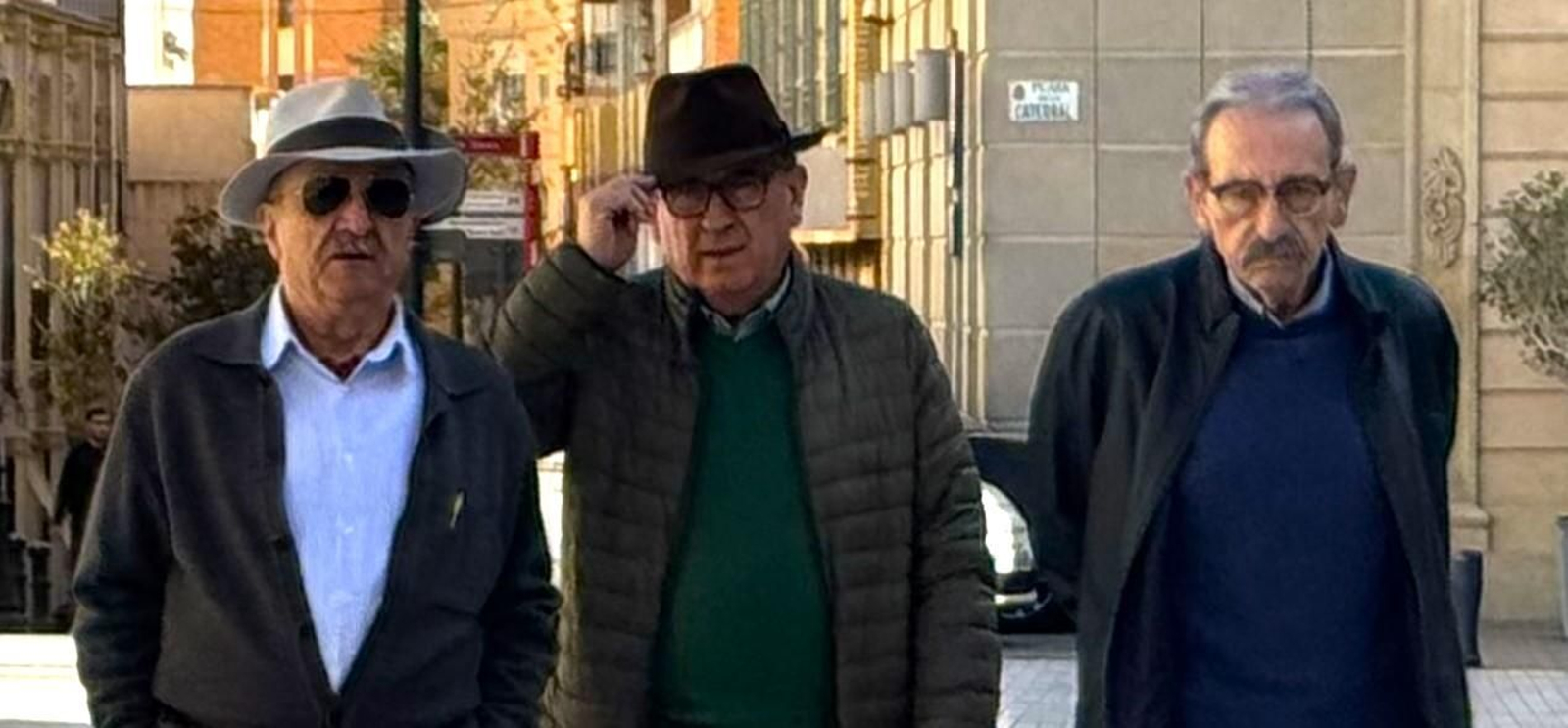 Antonio Zapata, Alfredo Sánchez y Agustín Molina (Equipo Alfredo).