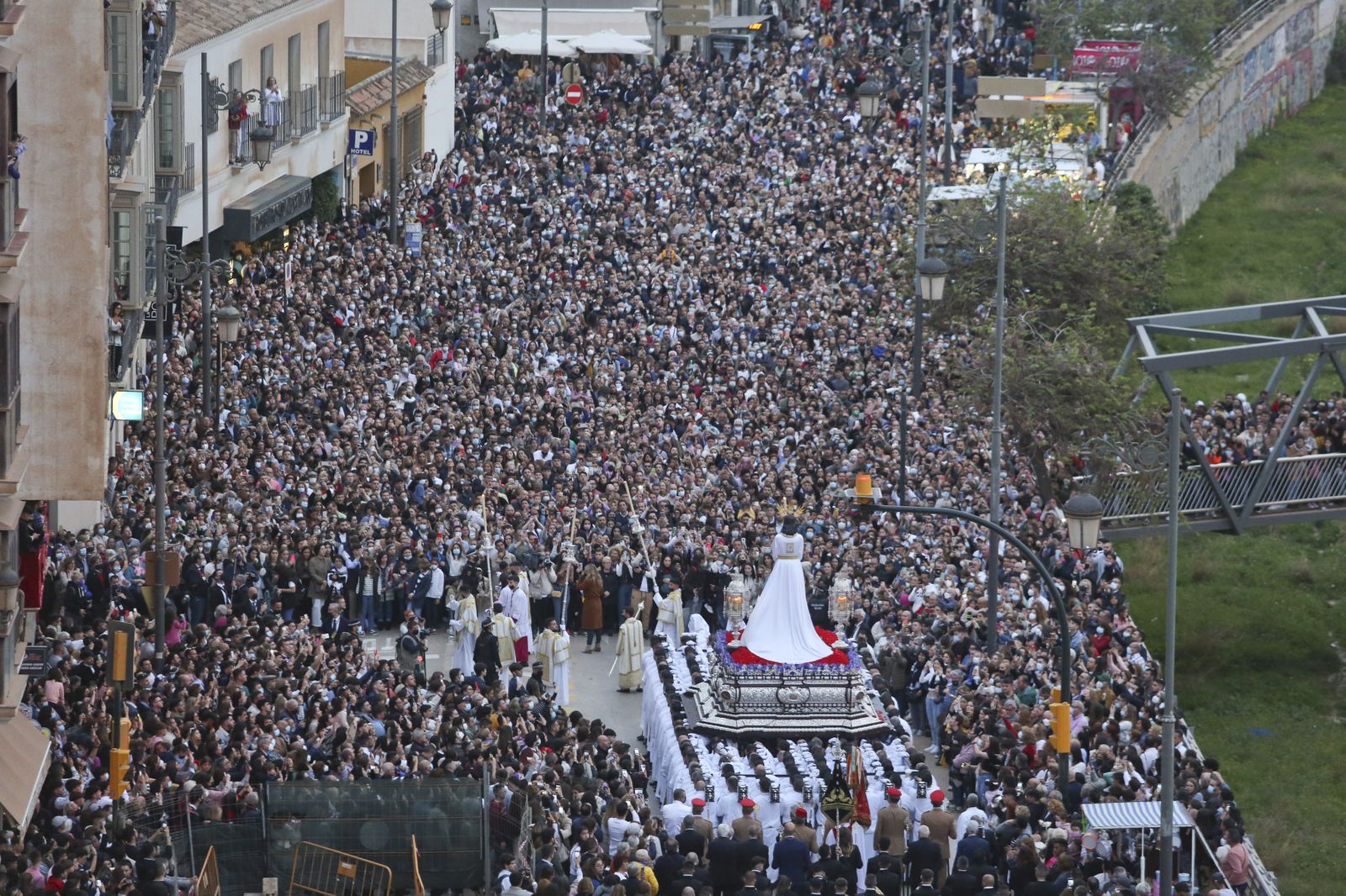 Las fotos del Cautivo, en el Lunes Santo de Málaga