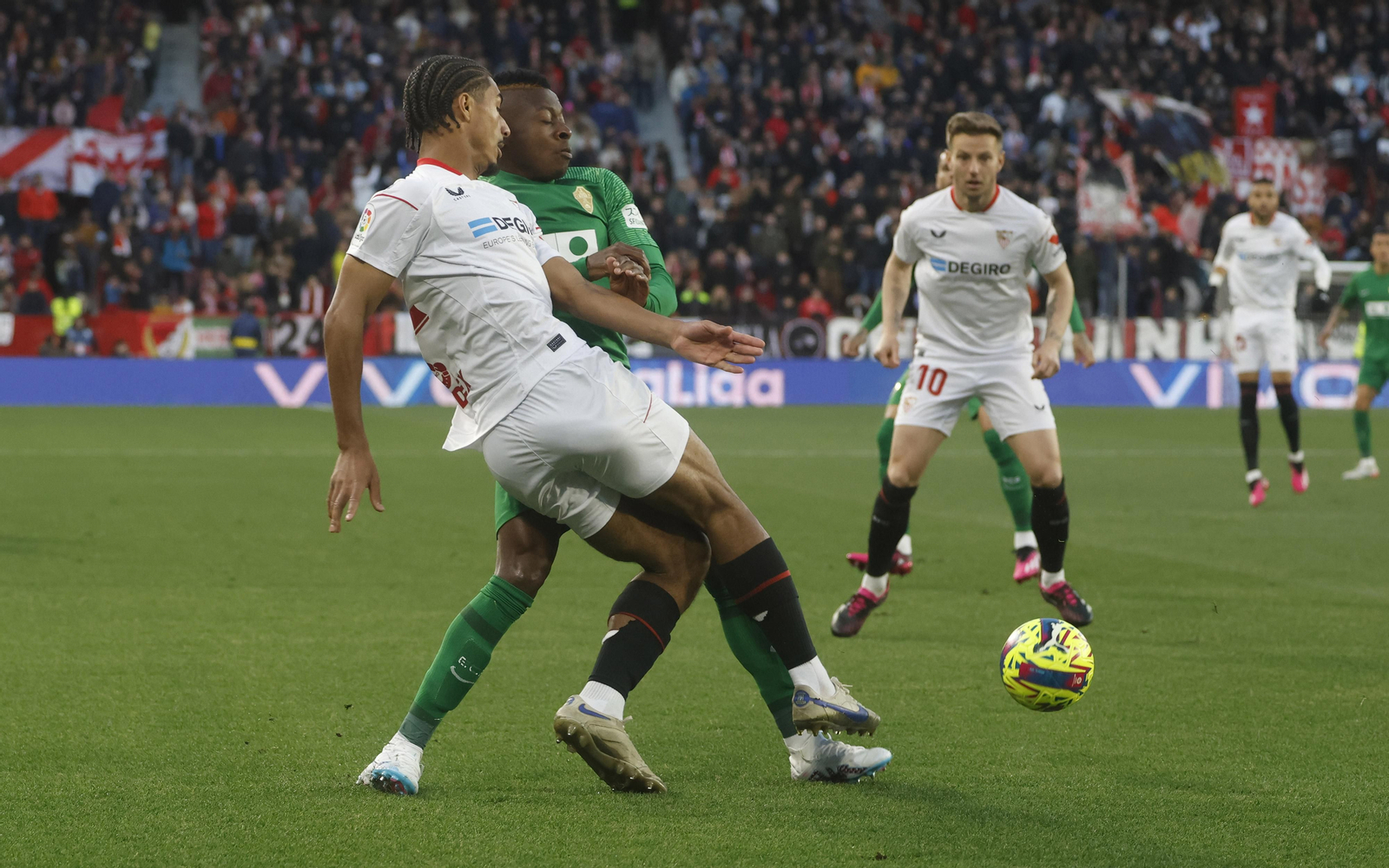 Las imágenes del Sevilla fc-Elche