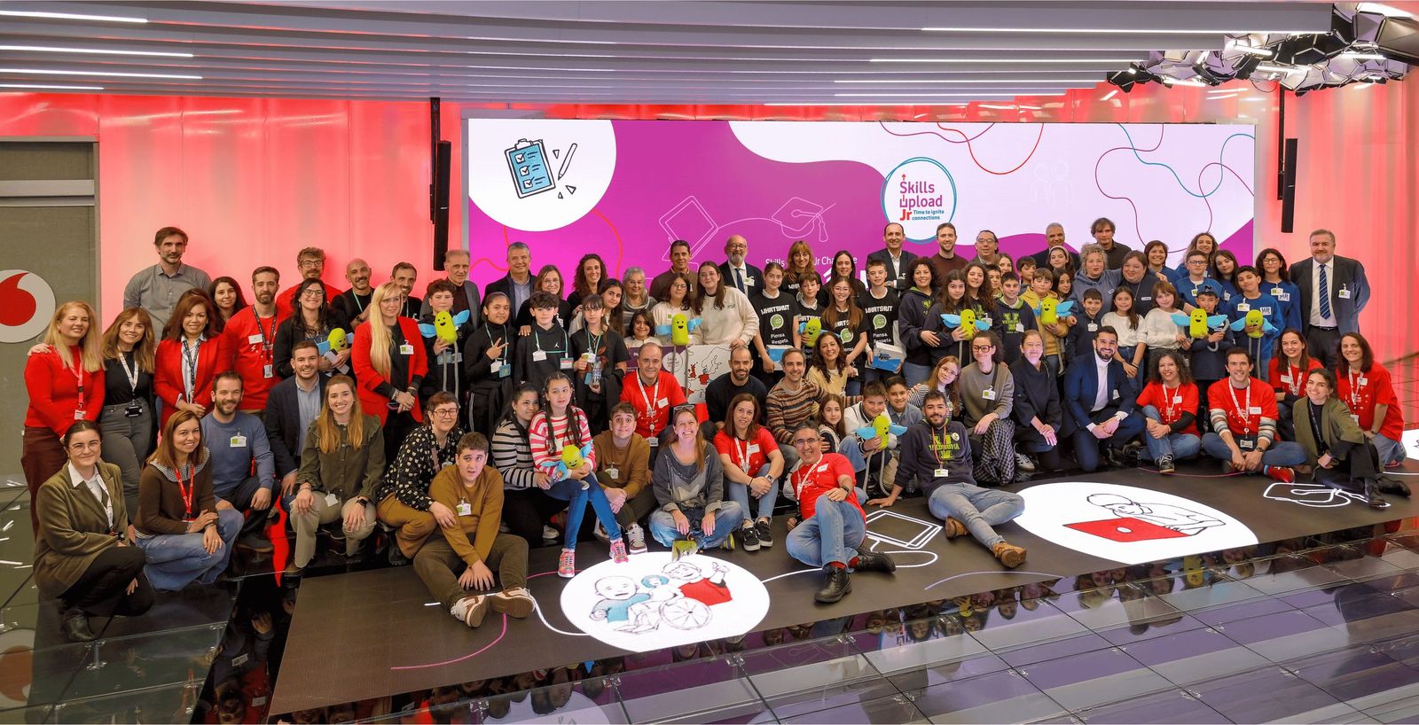 Entrega de premios del certamen en el que ha resultado ganador el CEIP Juan Pablo I de Valderrubio.