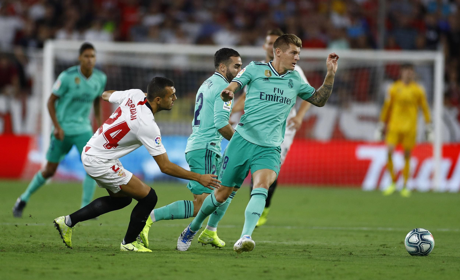 Las imágenes del Sevilla-Real Madrid