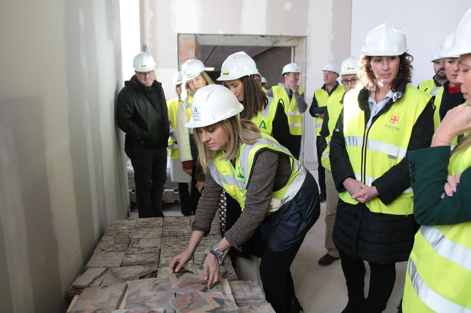 Así avanzan las obras de rehabilitación del Ayuntamiento de Almería