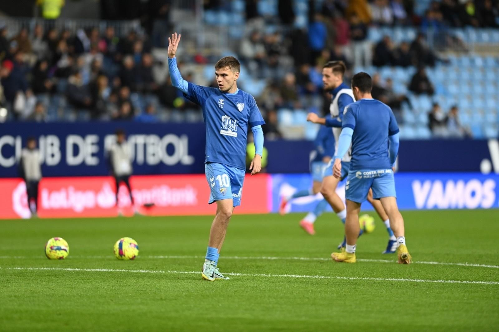 El Málaga CF - Alavés, en imágenes