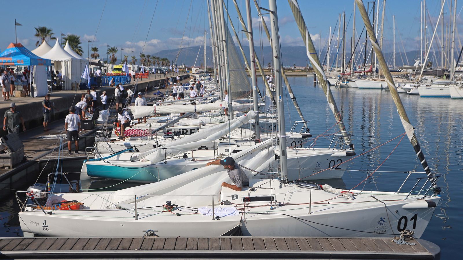 Fotos del XV Campeonato de Vela de España J80 en La Línea