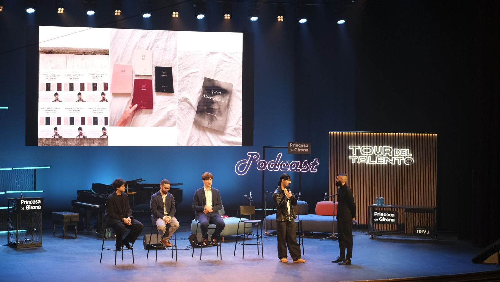 Imágenes de la Reina Letizia en el Tour del Talento en Almería