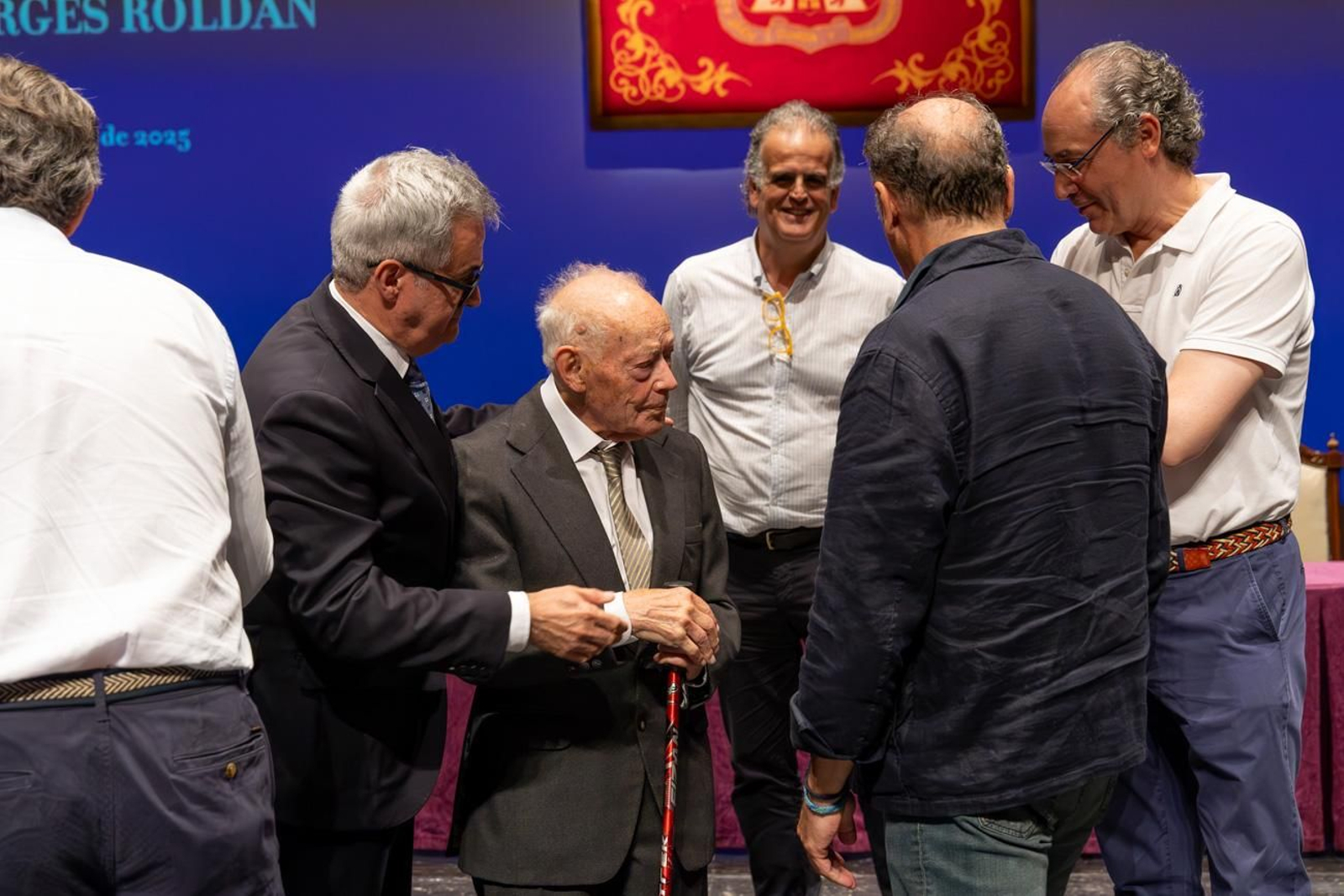 Entrega de la Medalla de Oro de la Ciudad a Luis Berges