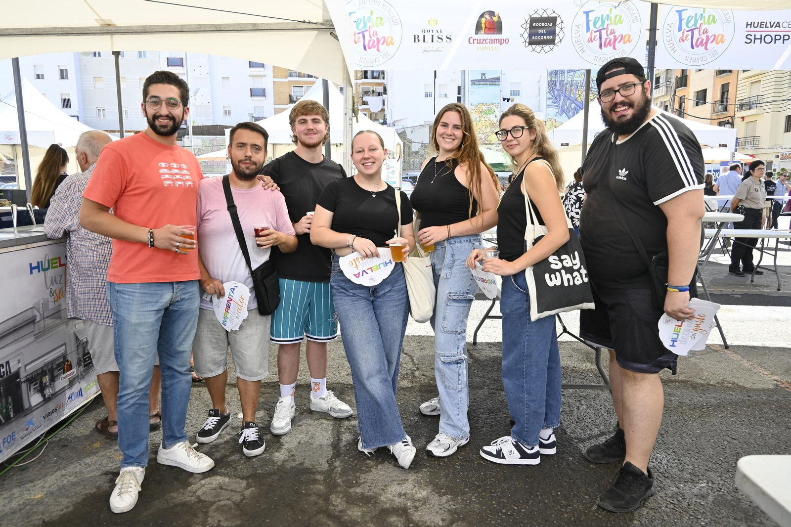 Las mejores imágenes de la inauguración de la Feria de la Tapa, en Huelva