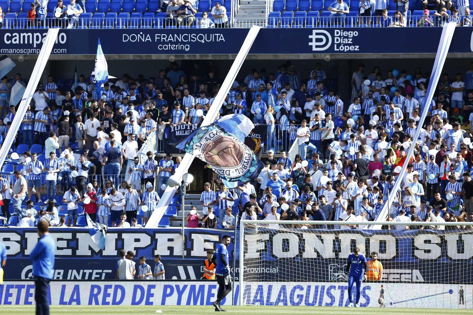 Las fotos del Málaga CF-Real Oviedo