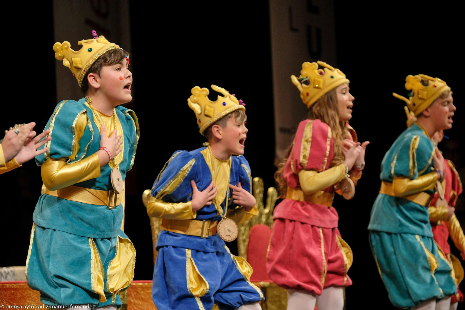 Chirigota Los reyes.