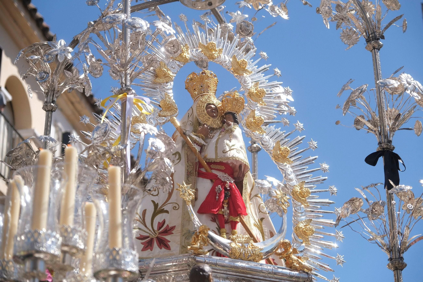 La procesión de la Virgen de la Cabeza de Córdoba, en imágenes