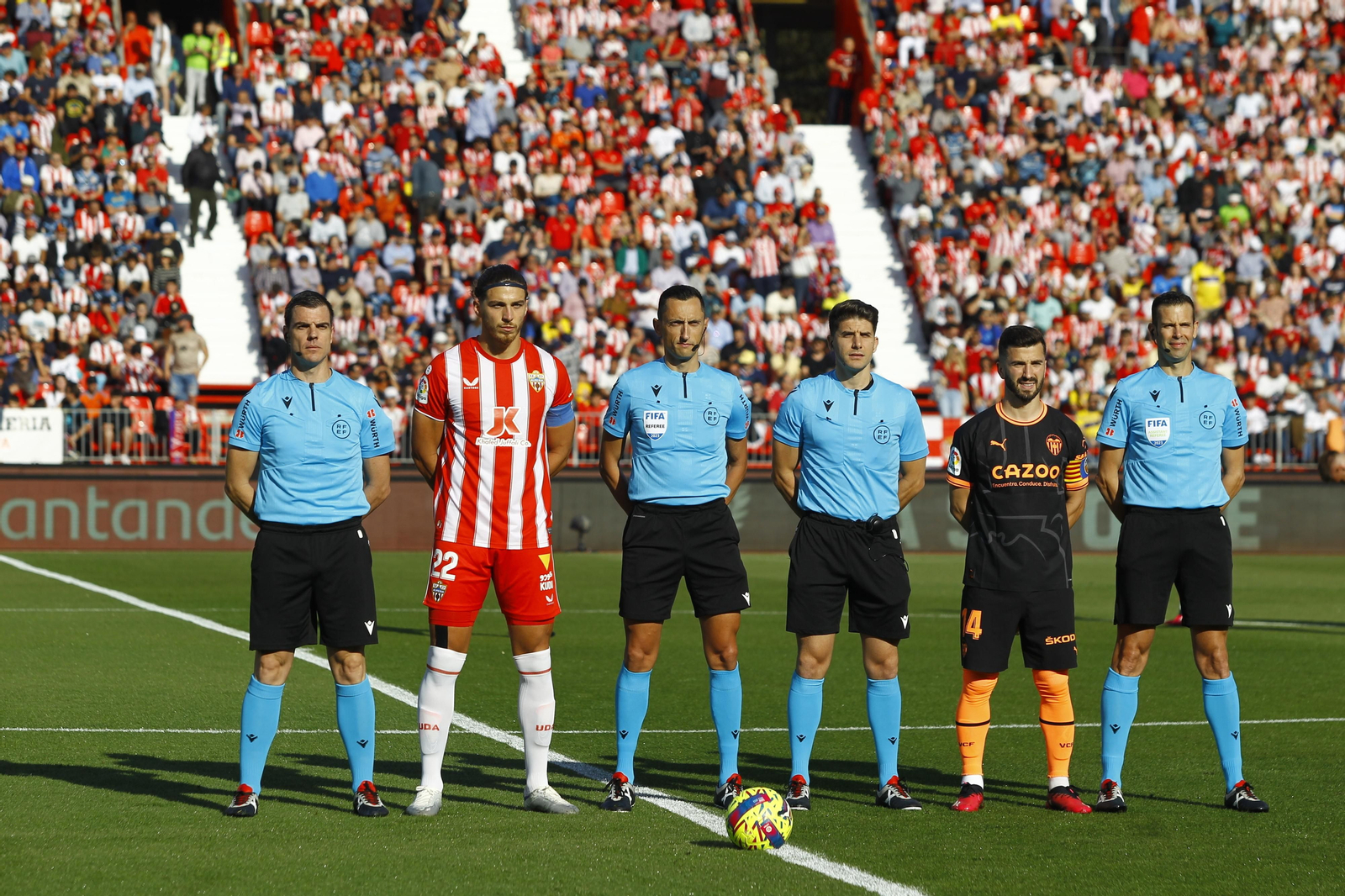 Fotogalería del partido de la Liga Santander, U.D. Almería-Valencia