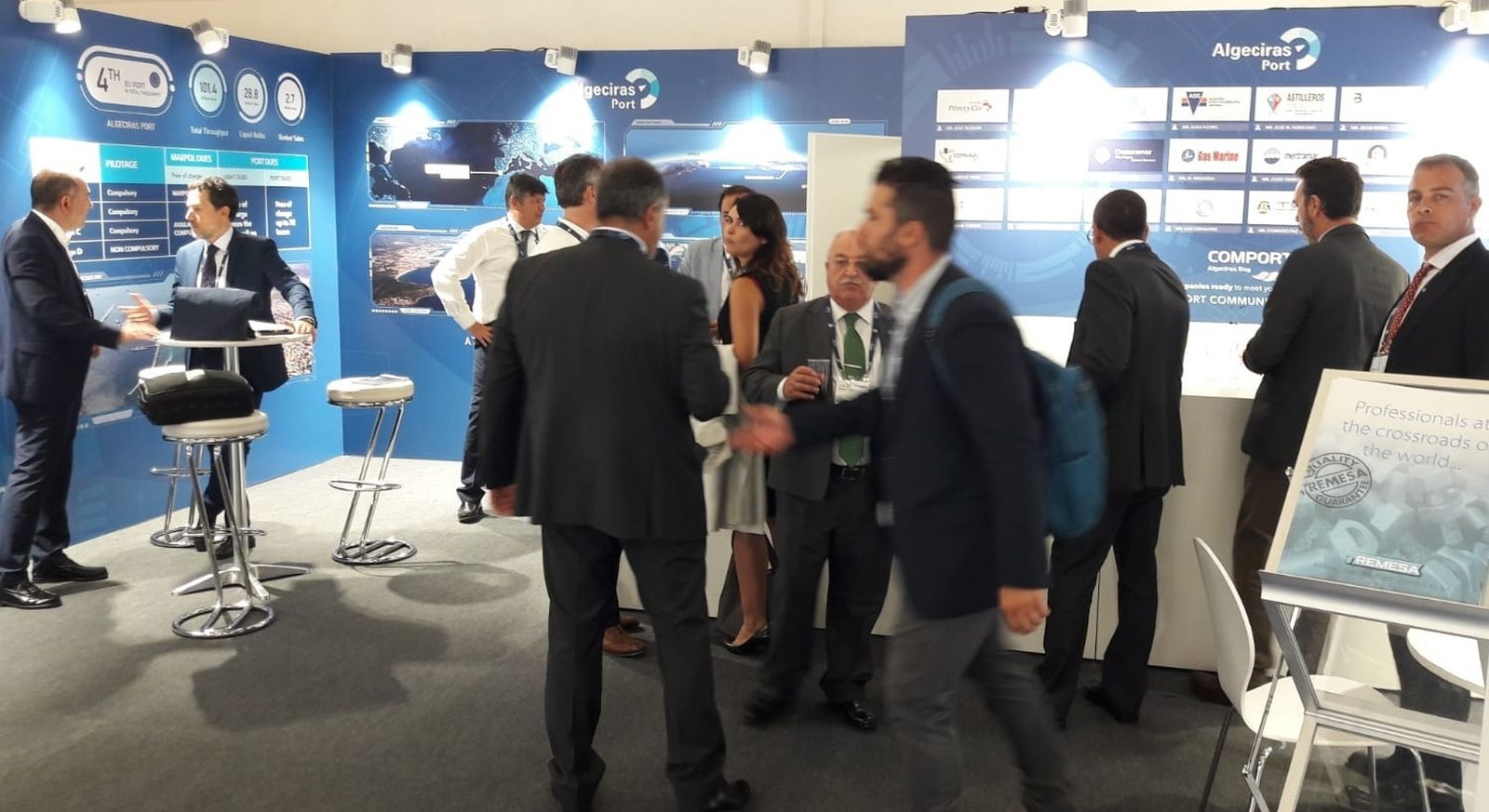 El Puerto algecireño, en la SMM Hamburg