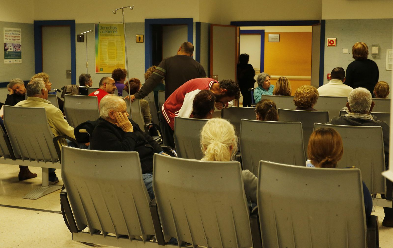 Sala de espera del servicio de Urgencias del hospital de Jerez, en imagen reciente.