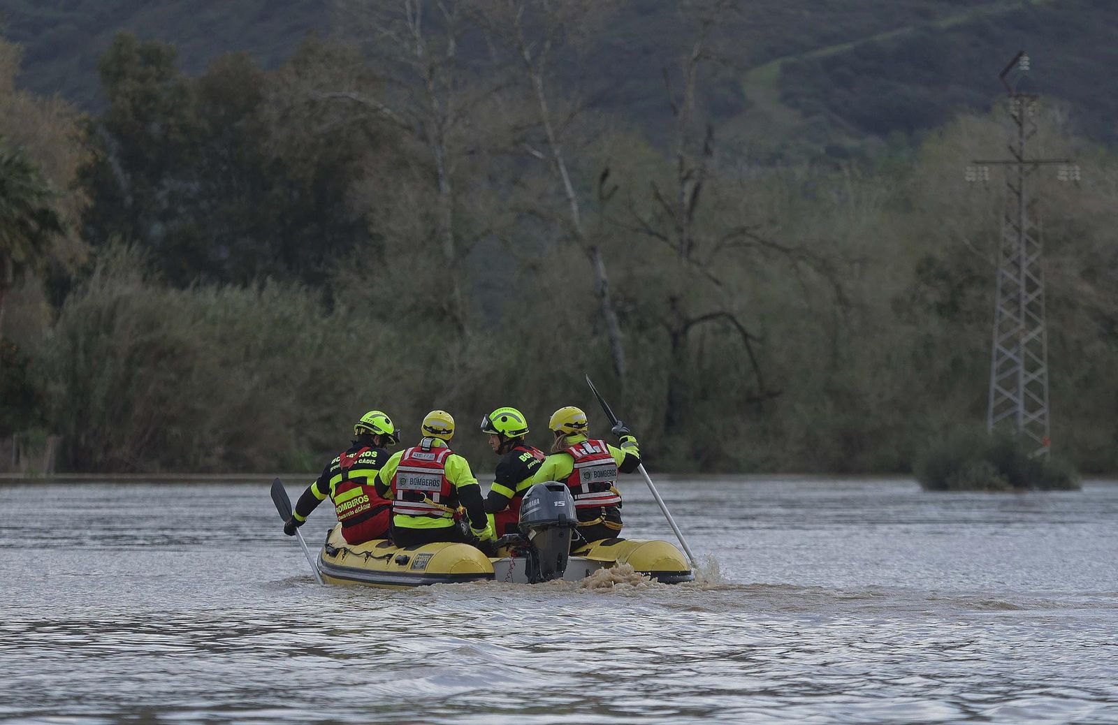 Fotos de las inundaciones en San Martín del Tesorillo