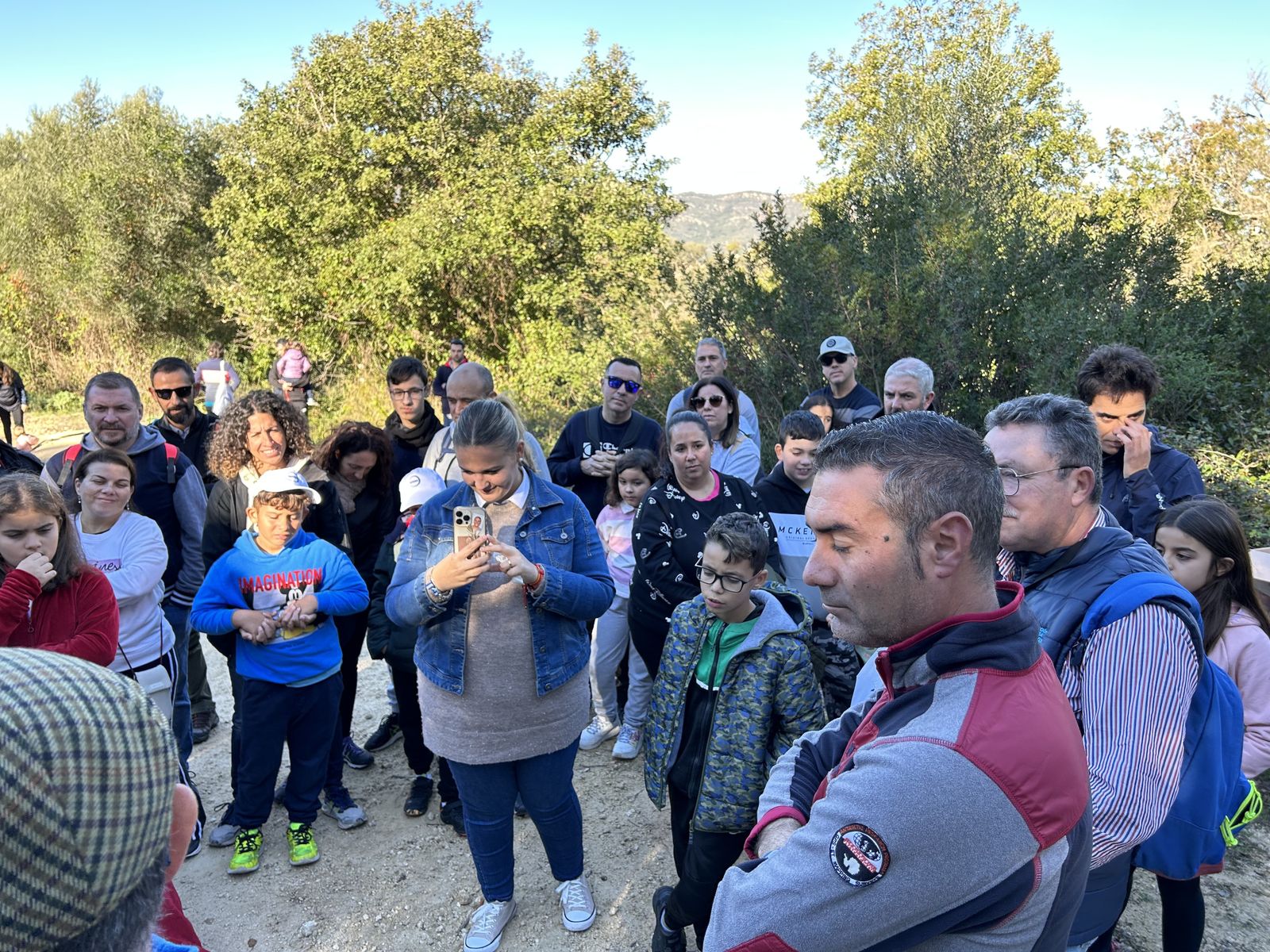 Jornada de reforestación en El Palancar por trabajadores de Acerinox, en imágenes
