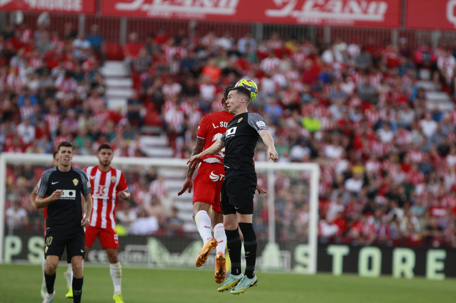 Imágenes del partido U.D. Almería-Elche C.F.