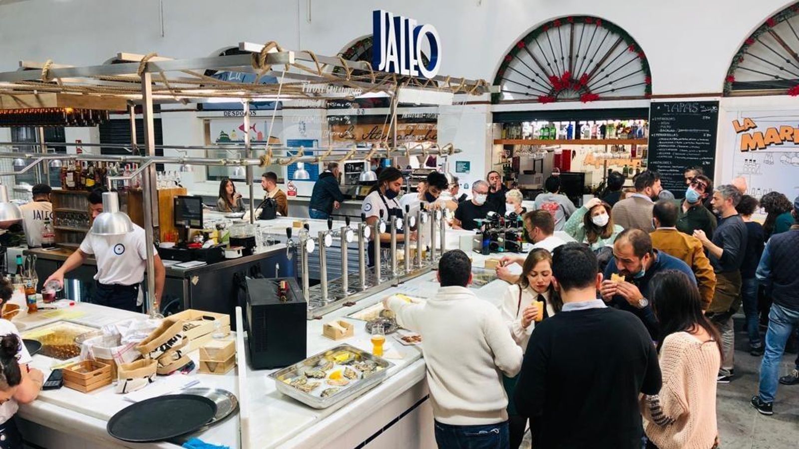 Mercado de la calle Feria.