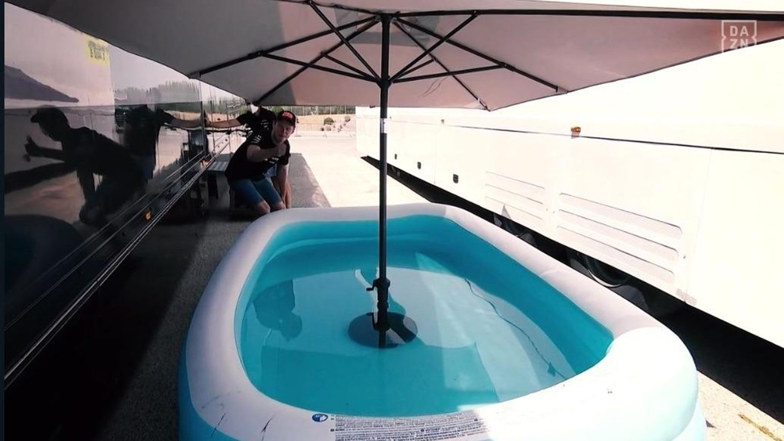 La piscina de Rabat, otro nivel. La piscina de Rabat, otro nivel.