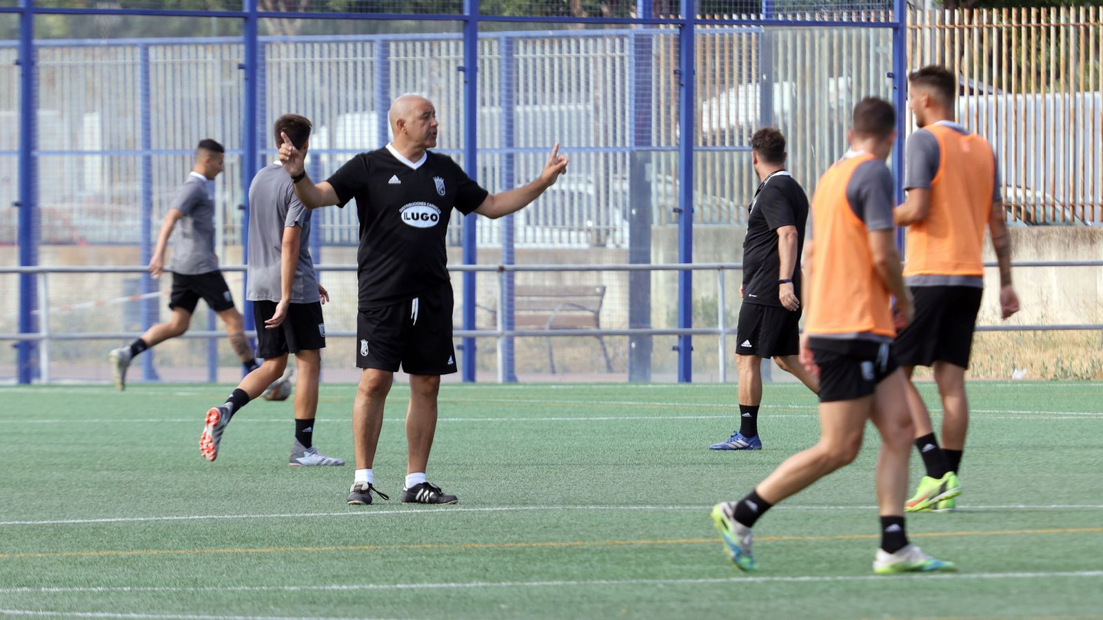 Entrenamiento del Xerez CD en la Granja