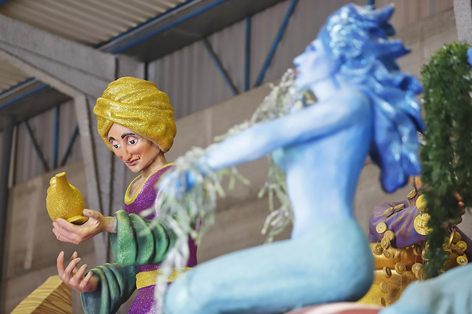 Así don las carrozas de lo Reyes Magos de Huelva 2024