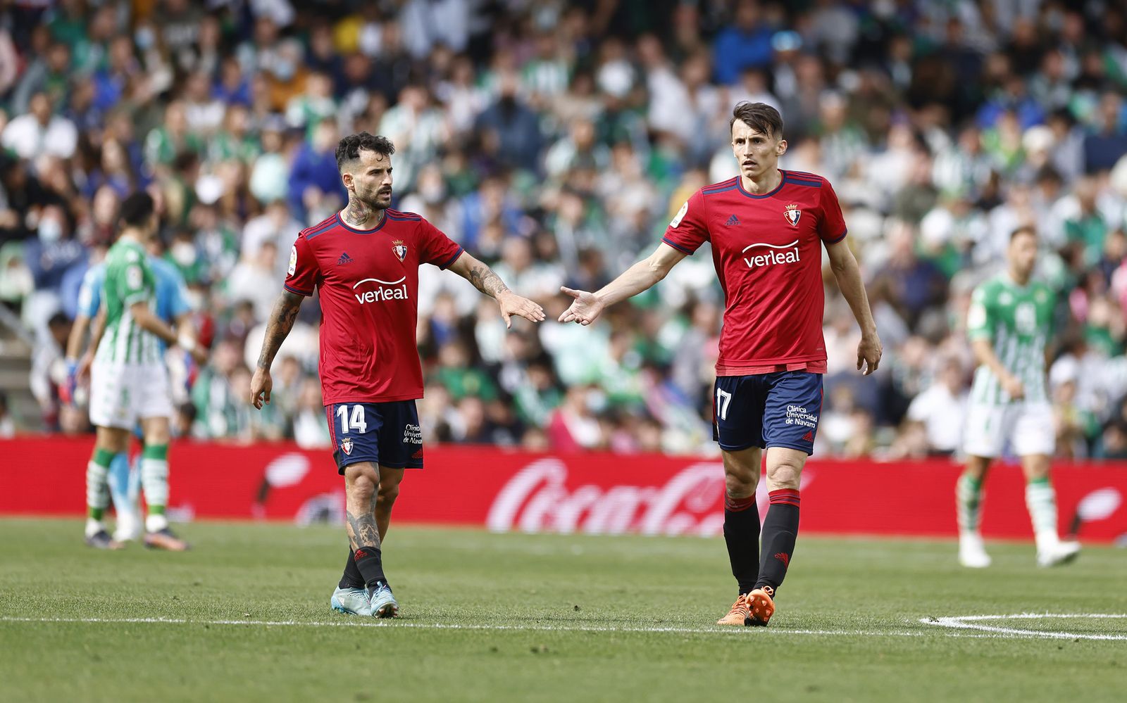 Las imágenes del Betis-Osasuna
