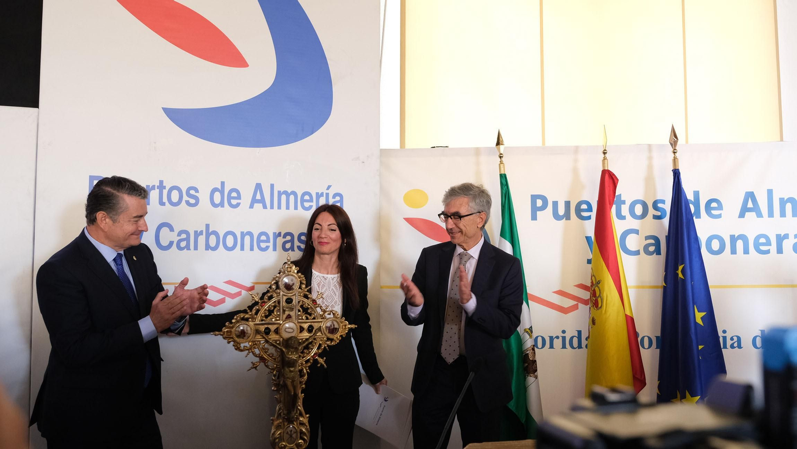 La toma de posesión de Rosario Soto como presidenta del Puerto de Almería