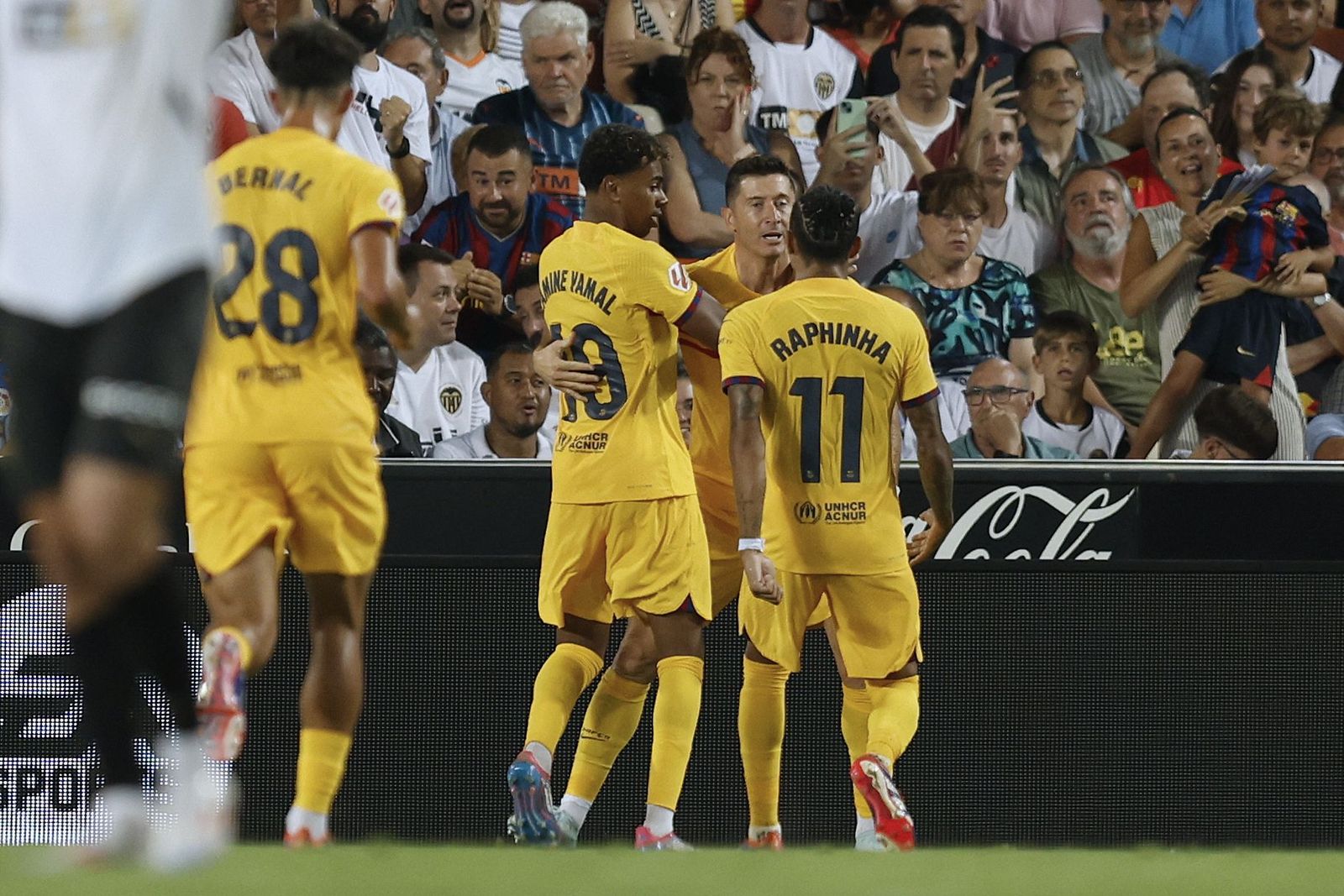 Las imágenes del Valencia - Barcelona