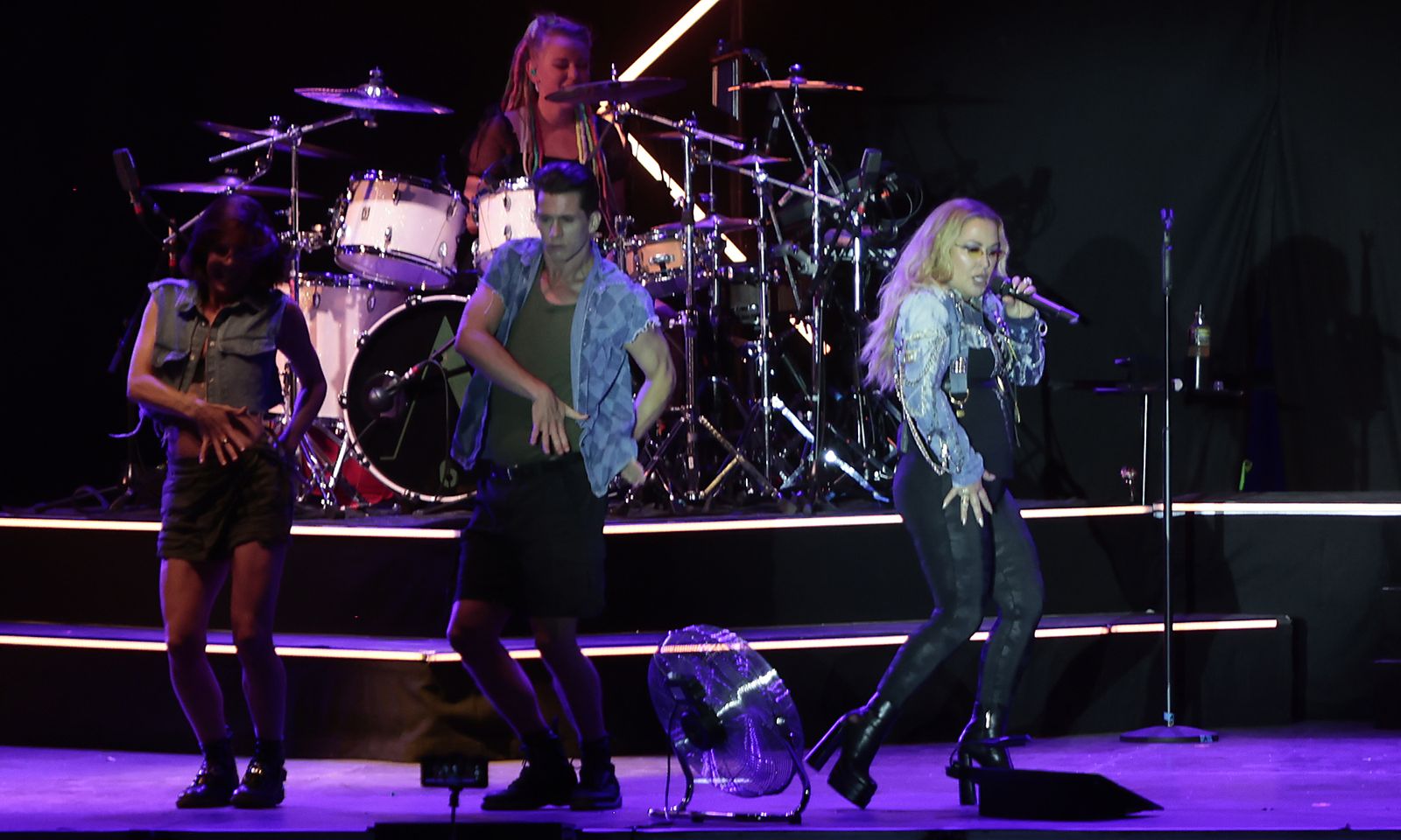 Las imágenes del concierto de Anastacia