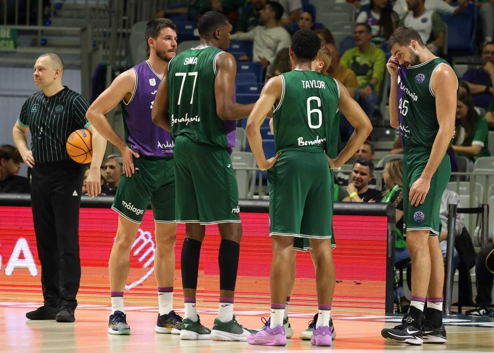 Los jugadores del Unicaja hablan.