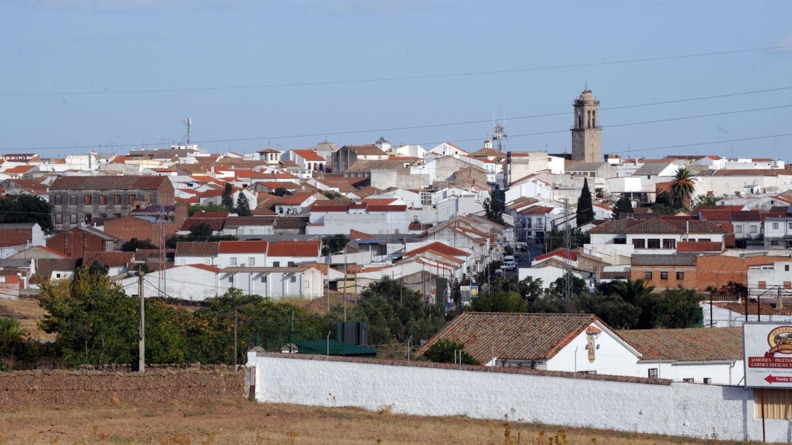Panorámica de Villanueva de Córdoba.
