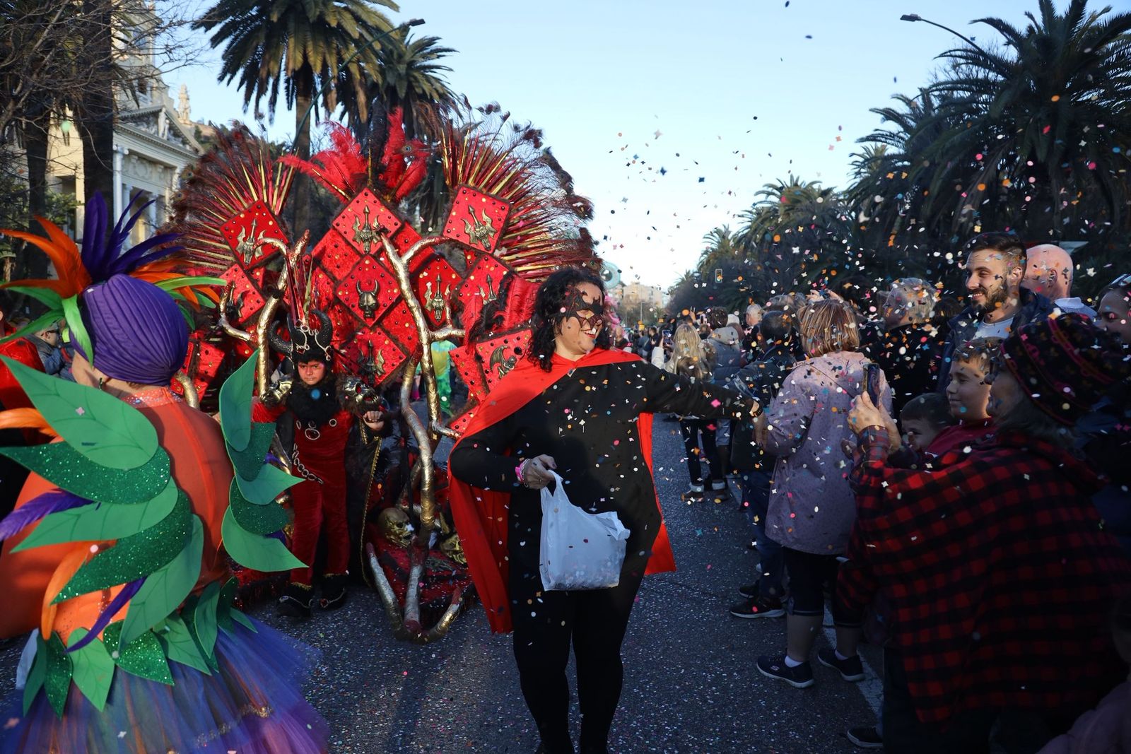 El Gran Desfile del Carnaval de Málaga, en imágenes