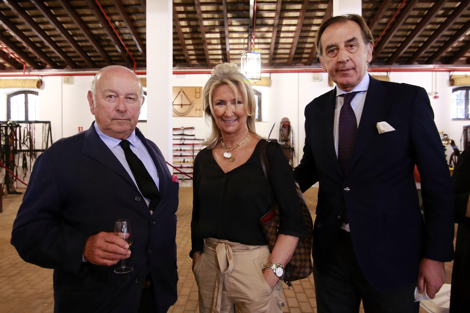 Presentación de la Carrera de Caballos de Sanlucar en el Museo de Enganches de Jerez