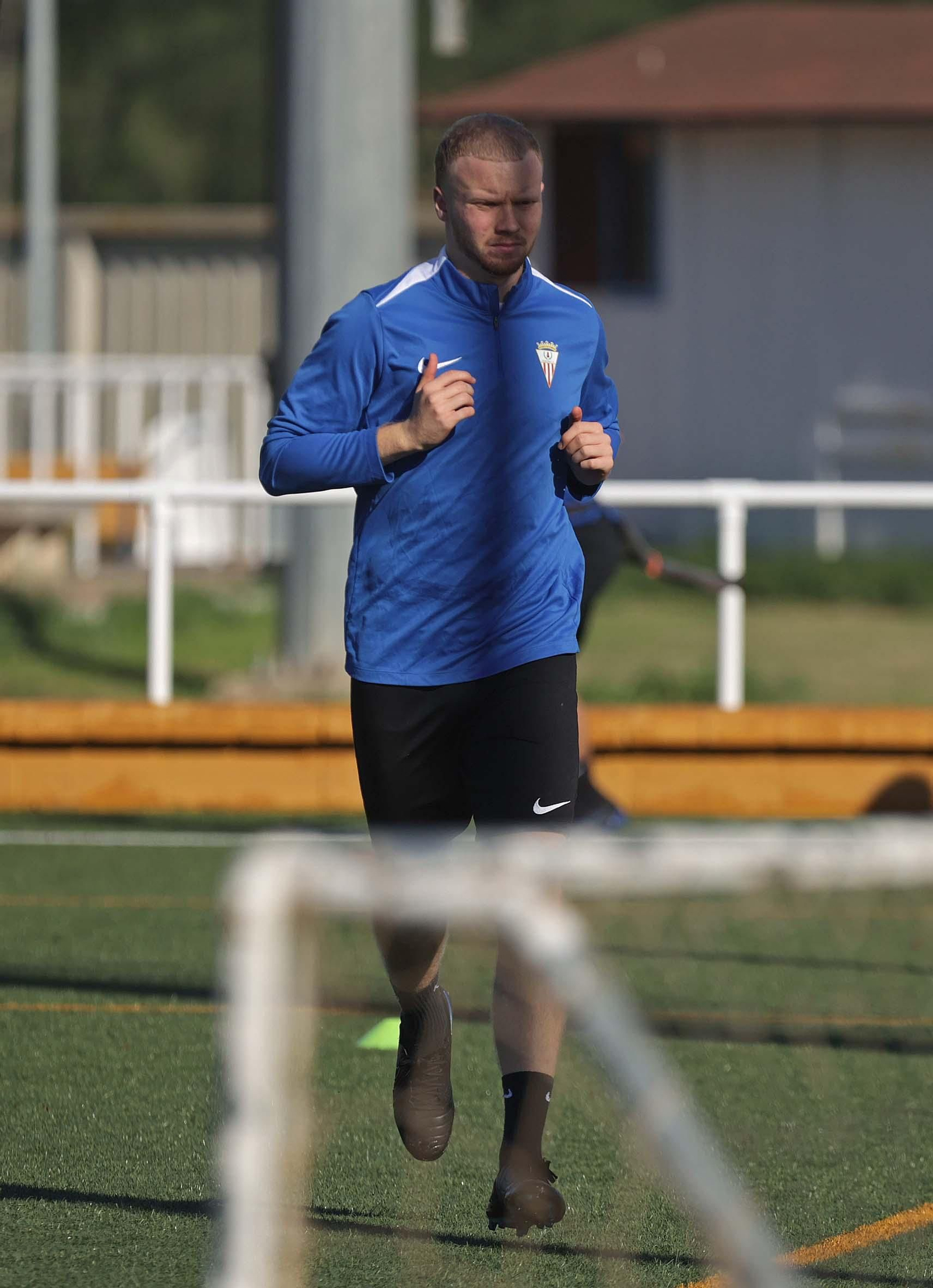 Fotos del entrenamiento del Algeciras CF previo a la visita del Yeclano al Nuevo Mirador
