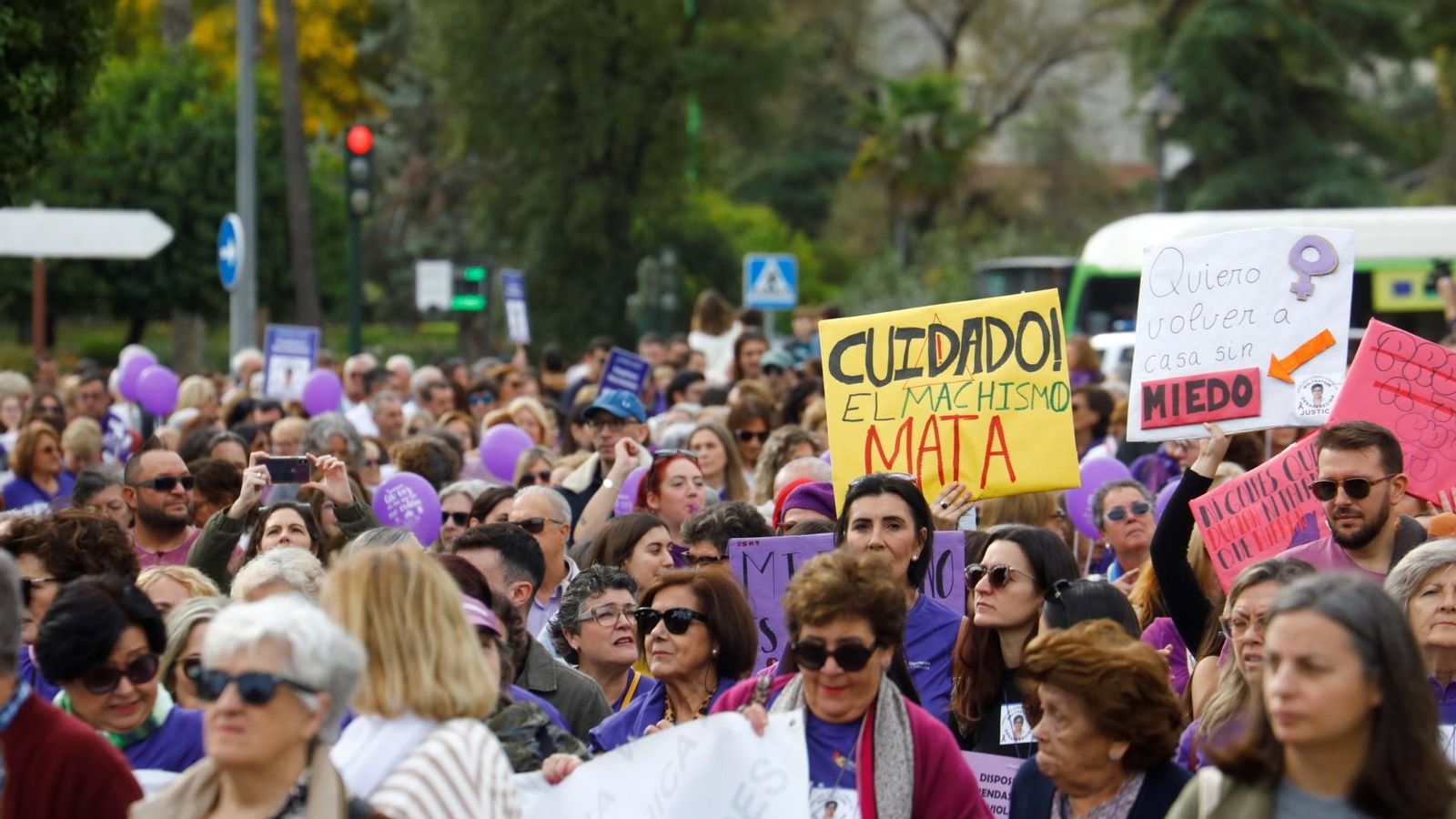25N | Las imágenes de la manifestación contra la violencia a la mujer en Córdoba 25N | Las imágenes de la manifestación contra la violencia a la mujer en Córdoba