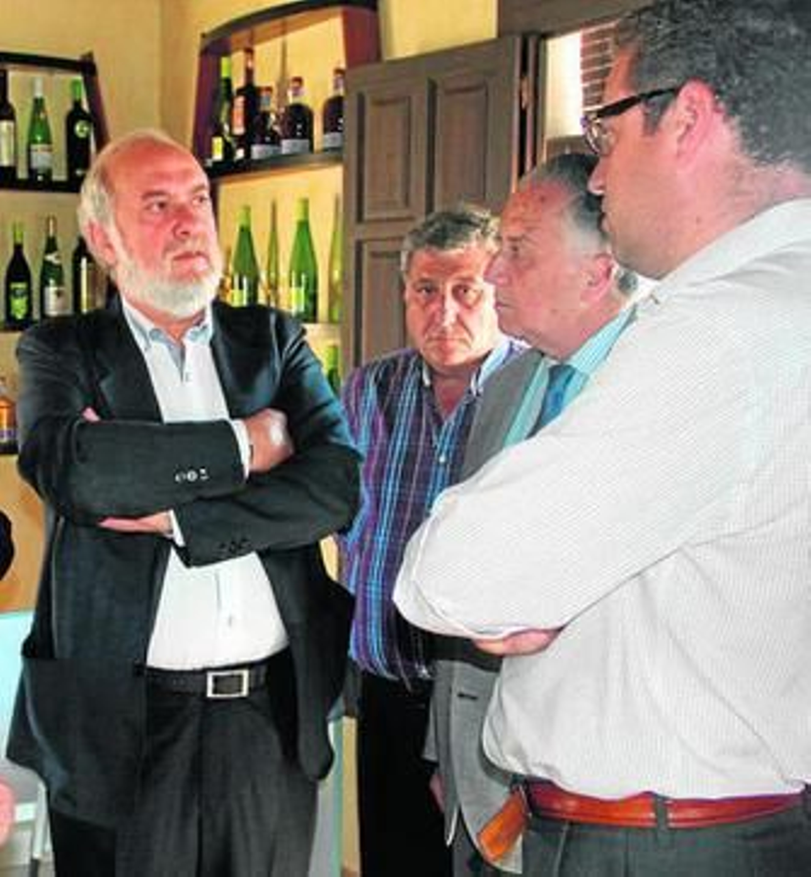 Visita de representantes del PP a la Denominación Condado de Huelva. Visita de representantes del PP a la Denominación Condado de Huelva.