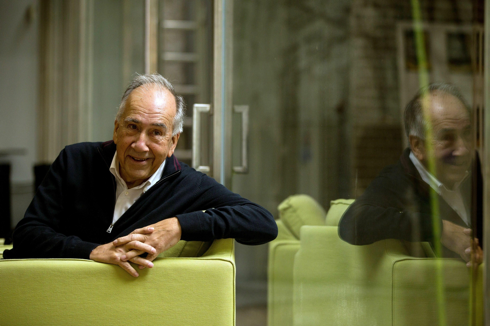 El poeta y Premio Cervantes Joan Margarit (Sanauja, Lleida, 1938).