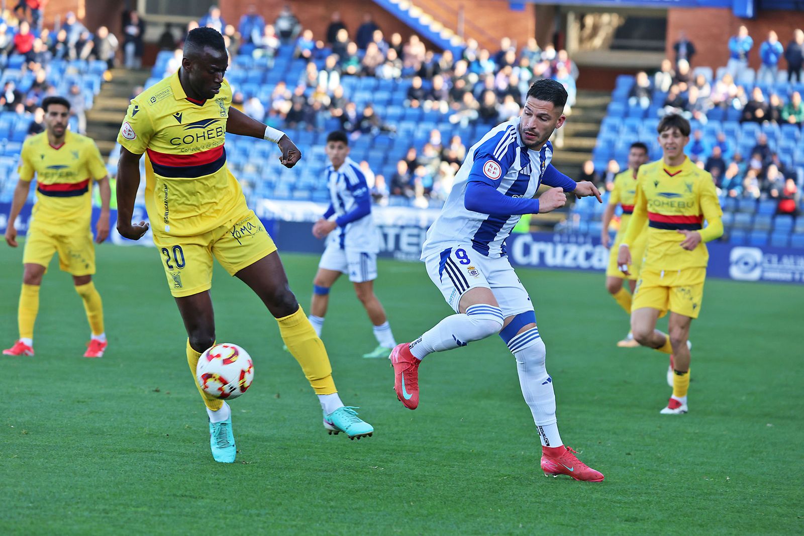 Las imágenes del Recreativo de Huelva-Atlético Sanluqueño