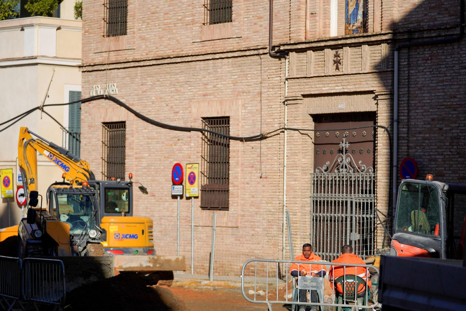 Obras en San Juan de la Palma