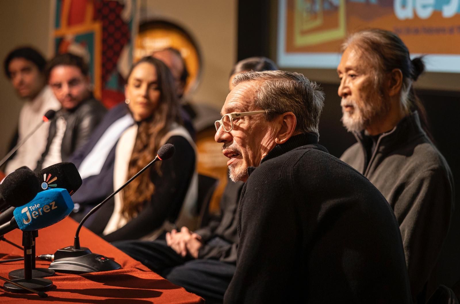 Javier Latorre y Shoji Kojima, en la rueda de prensa del pasado lunes.