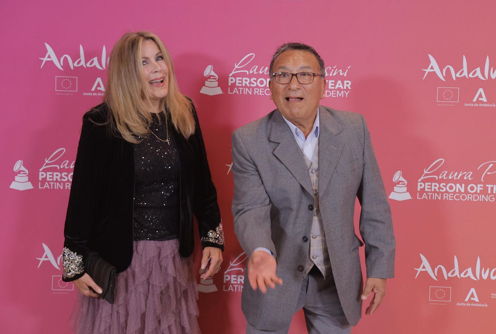 El homenaje a Laura Pausini en los Grammy Latinos de Sevilla, en imágenes