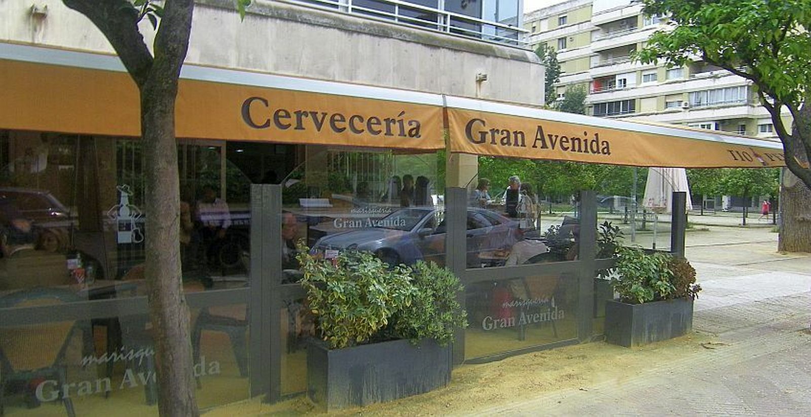 Cervecería Gran Avenida. Avenida Alcalde Álvaro Domecq, 20. Carmelo, su propietario, ha convertido este establecimiento en punto de encuentro obligado antes de ir a la Feria desde hace años. Su cerveza fría, sus finos helados, sus gambas blancas y su ensaladilla, además de los guisos, lo convierten en uno de los preferidos para esa parada previa de primera copa.