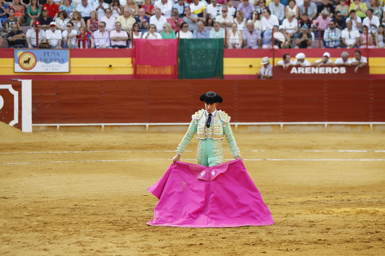 Fotogalería corrida de toros Roquetas de Mar. El Fandi, Castella, Cayetano.